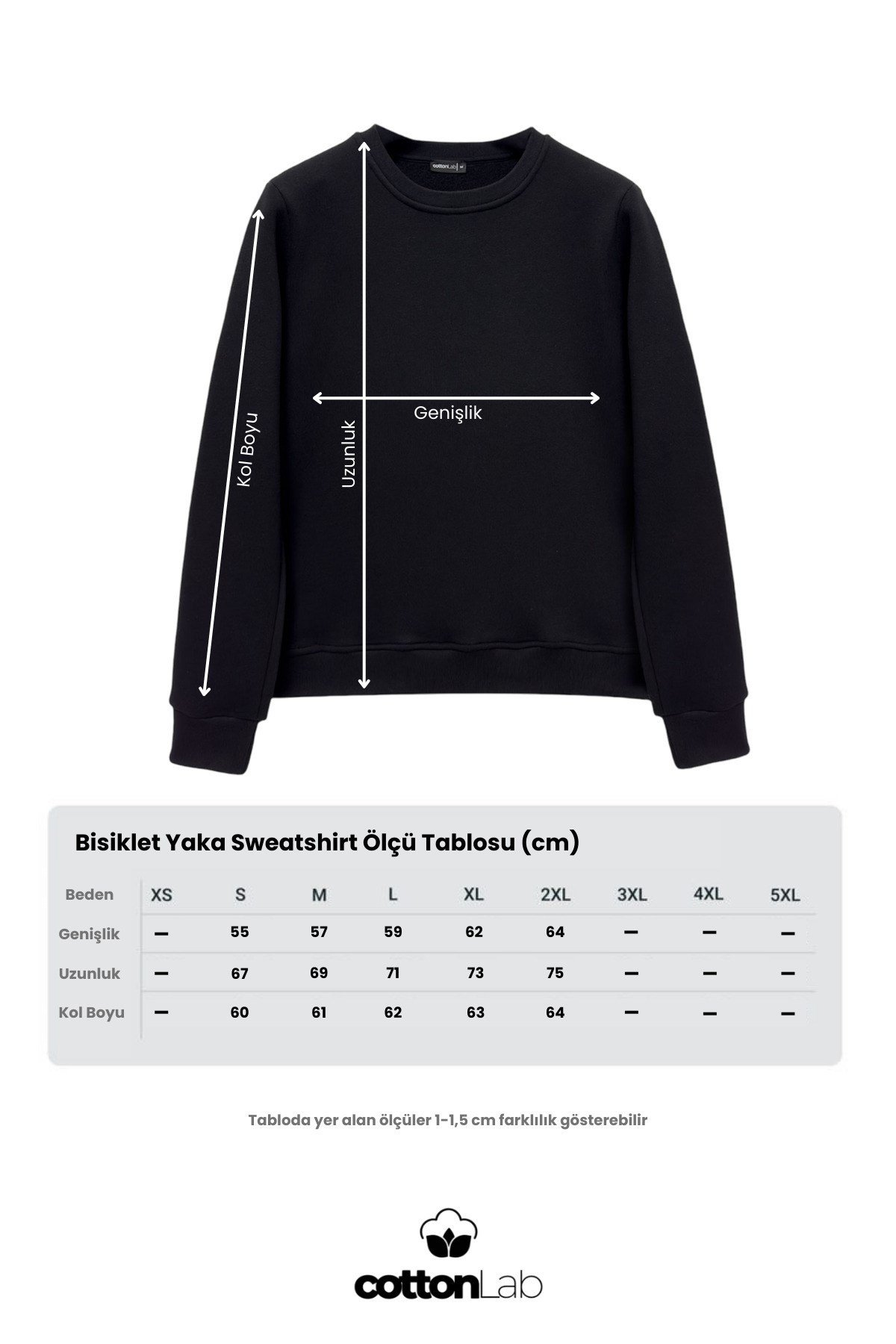 Unisex Relax Fit Rahat Kesim Pamuklu Yumuşak Dokulu İçi Polarlı Basic Mint Bisiklet Yaka Sweatshirt