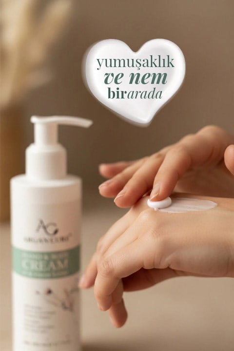 Argan Cure Yoğun Nemlendirici El ve Vücut Kremi 200 ml | Argan Yağlı Besleyici Cilt Bakım Kremi