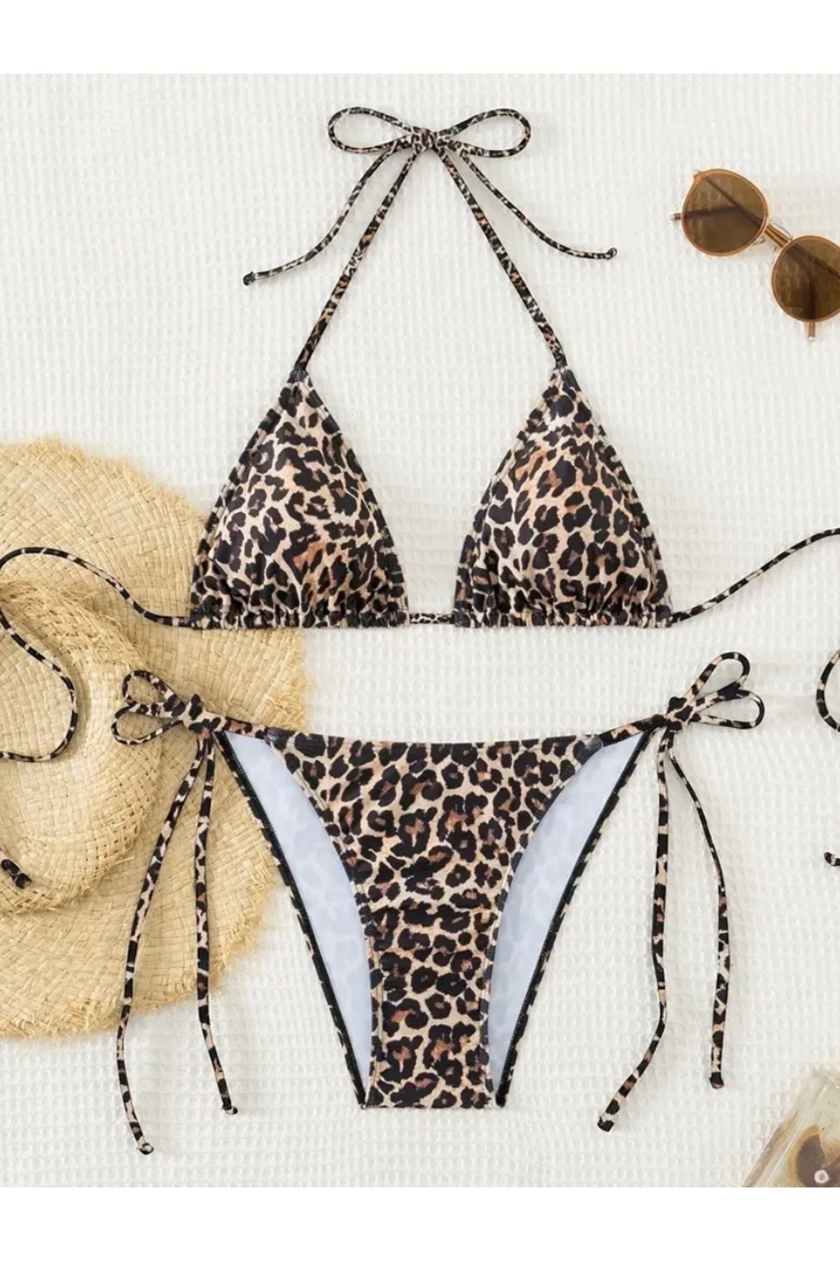 Bellegance leopar bikini takımı