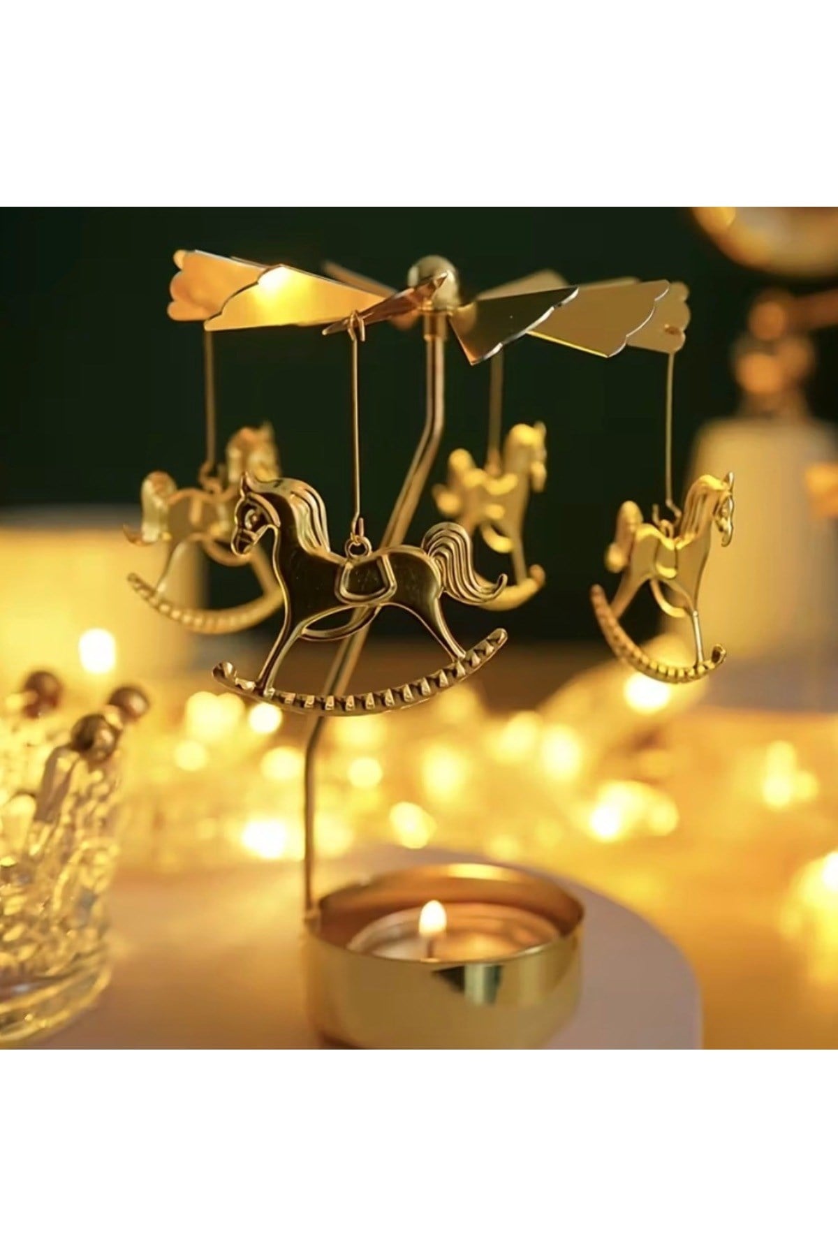 Bellegance romantik dönen mumluk