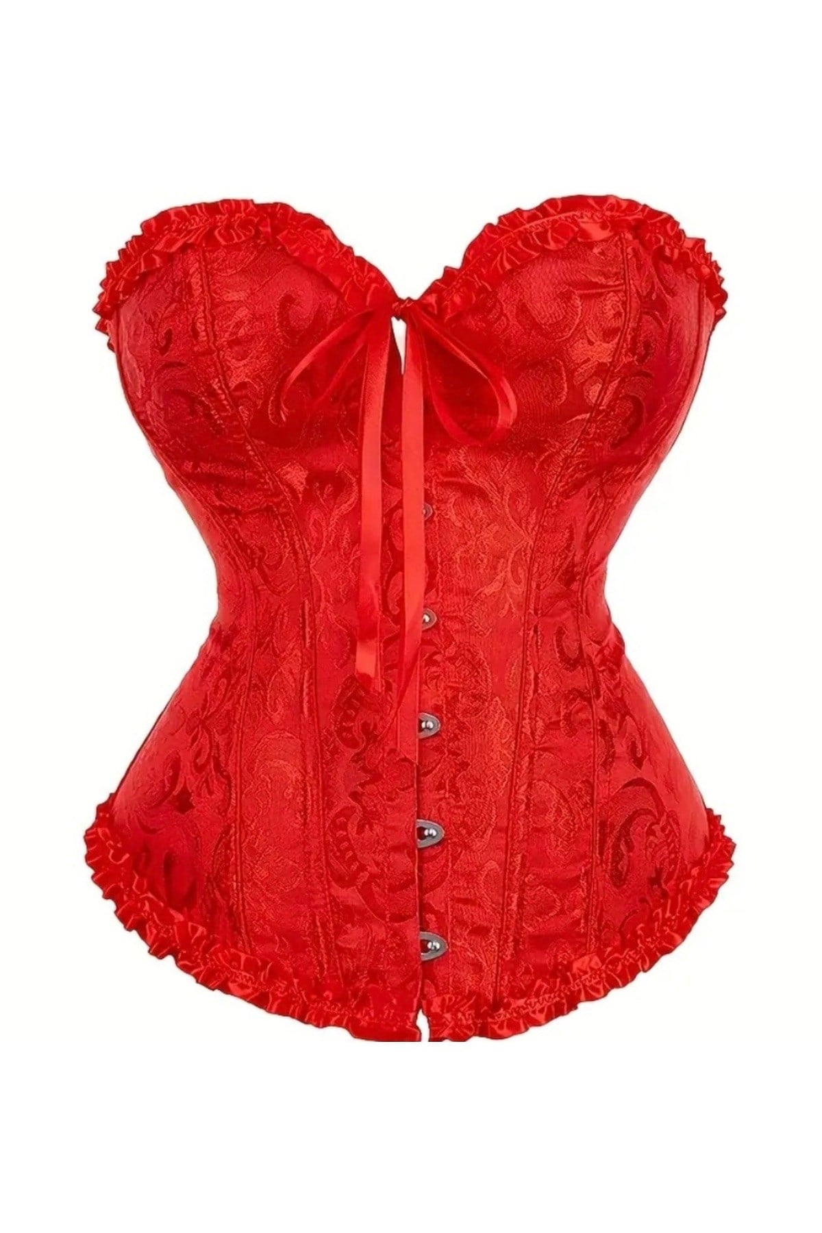 Bellegance Victorian kırmızı korse