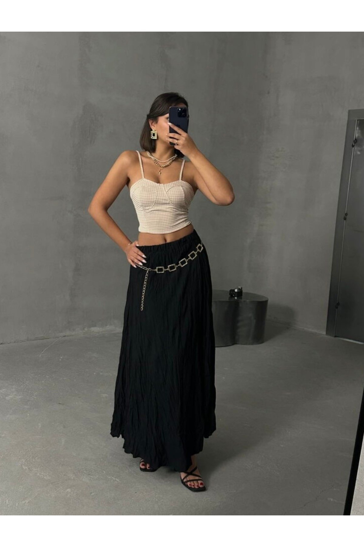 Pötikare Askılı Crop