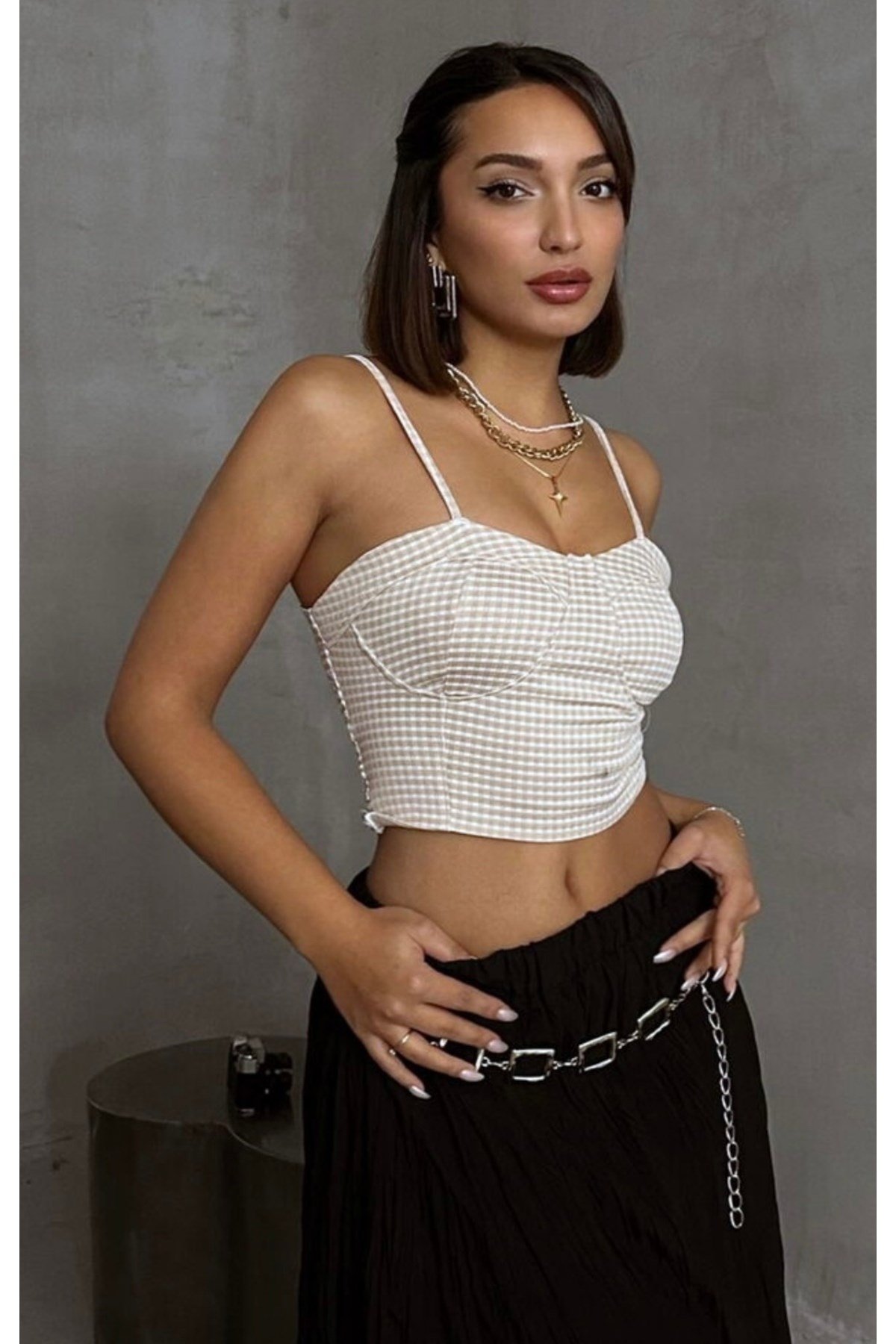 Pötikare Askılı Crop