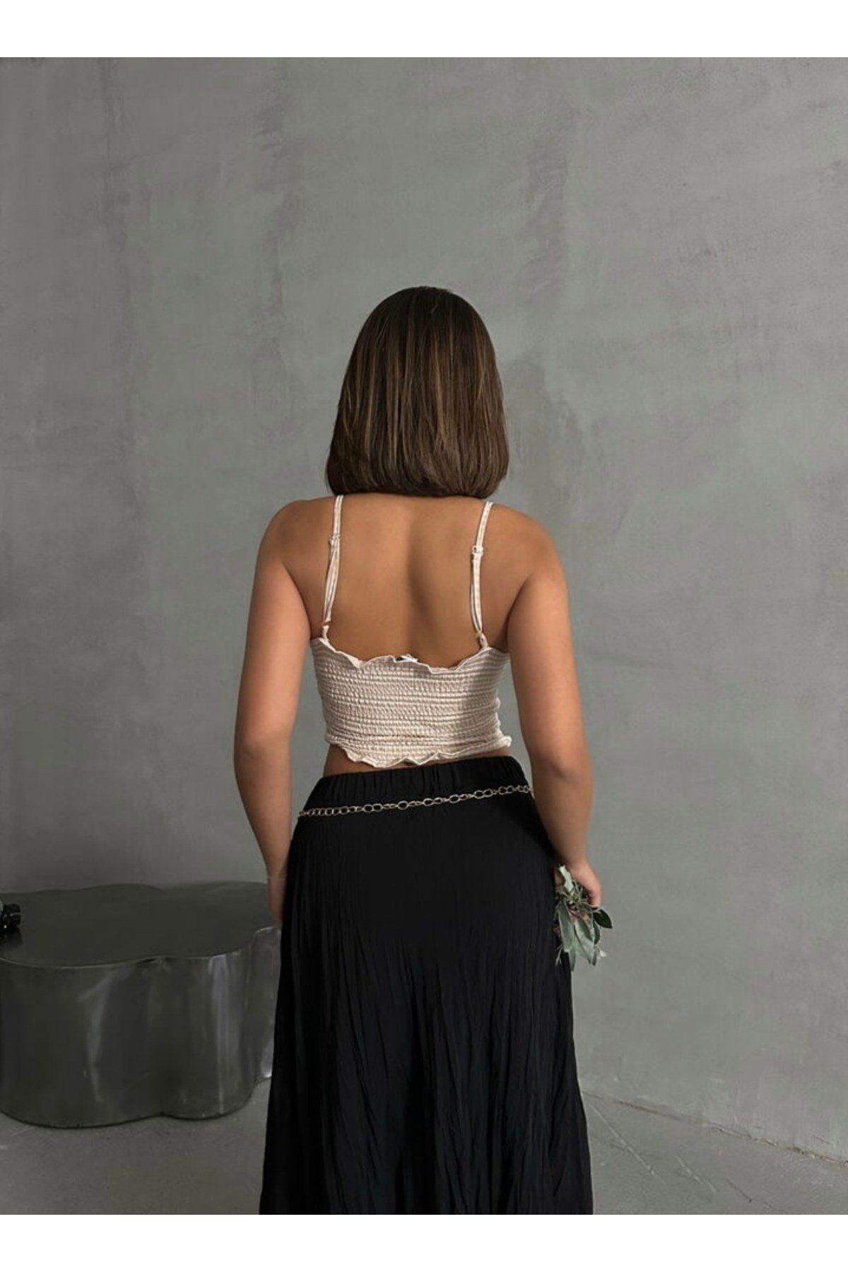 Pötikare Askılı Crop
