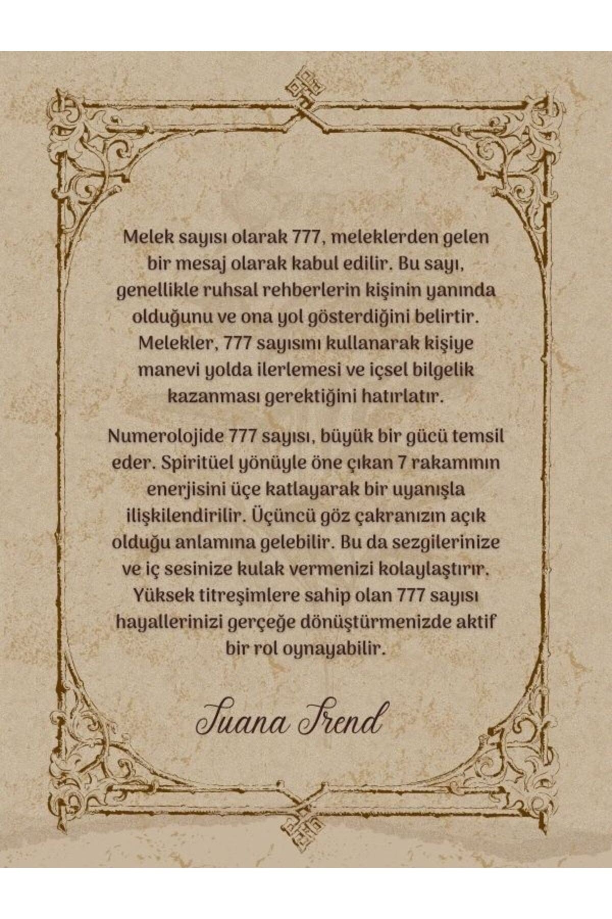 Altın Rengi (Gold) Melek Sayısı 777 Çelik Materyal Kolye Melek Sayısı Kolye 777 Kolye