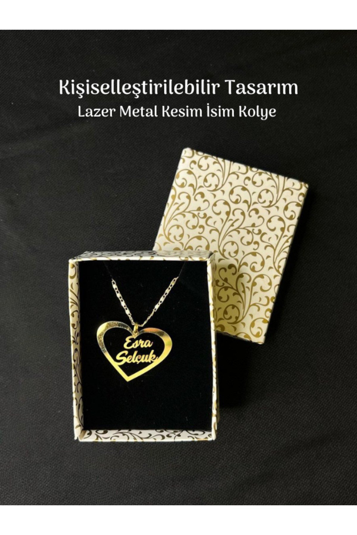 Altın Rengi (Gold) Melek Sayısı 777 Çelik Materyal Kolye Melek Sayısı Kolye 777 Kolye