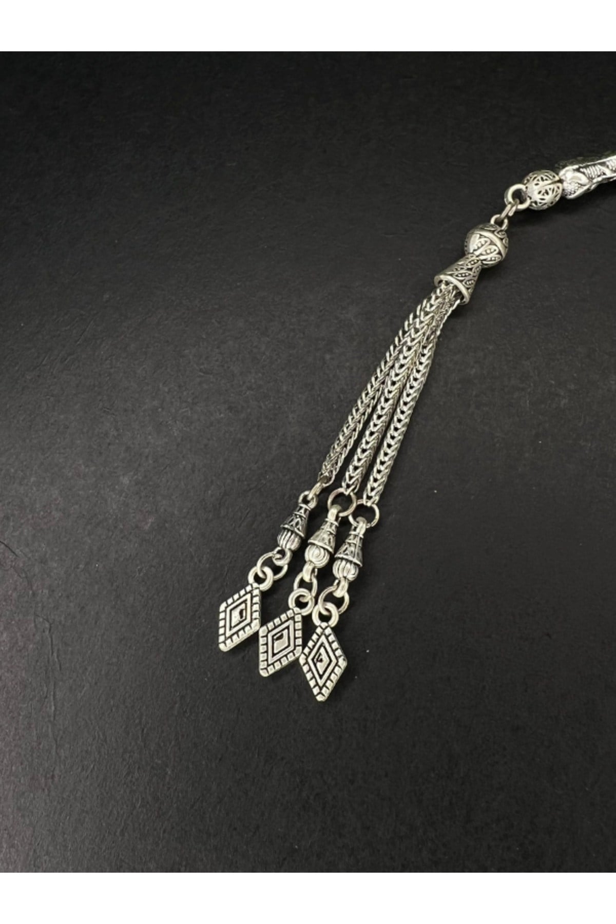 Parlak Kristal İnci Tesbih Küre Kesim 8mm Tesbih
