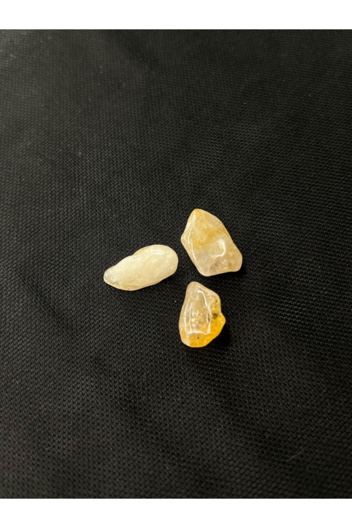 Sitrin Doğal Taş (Para Taşı) Bolluk Bereket Cüzdan Boy 0,5-1 cm 1 Adet