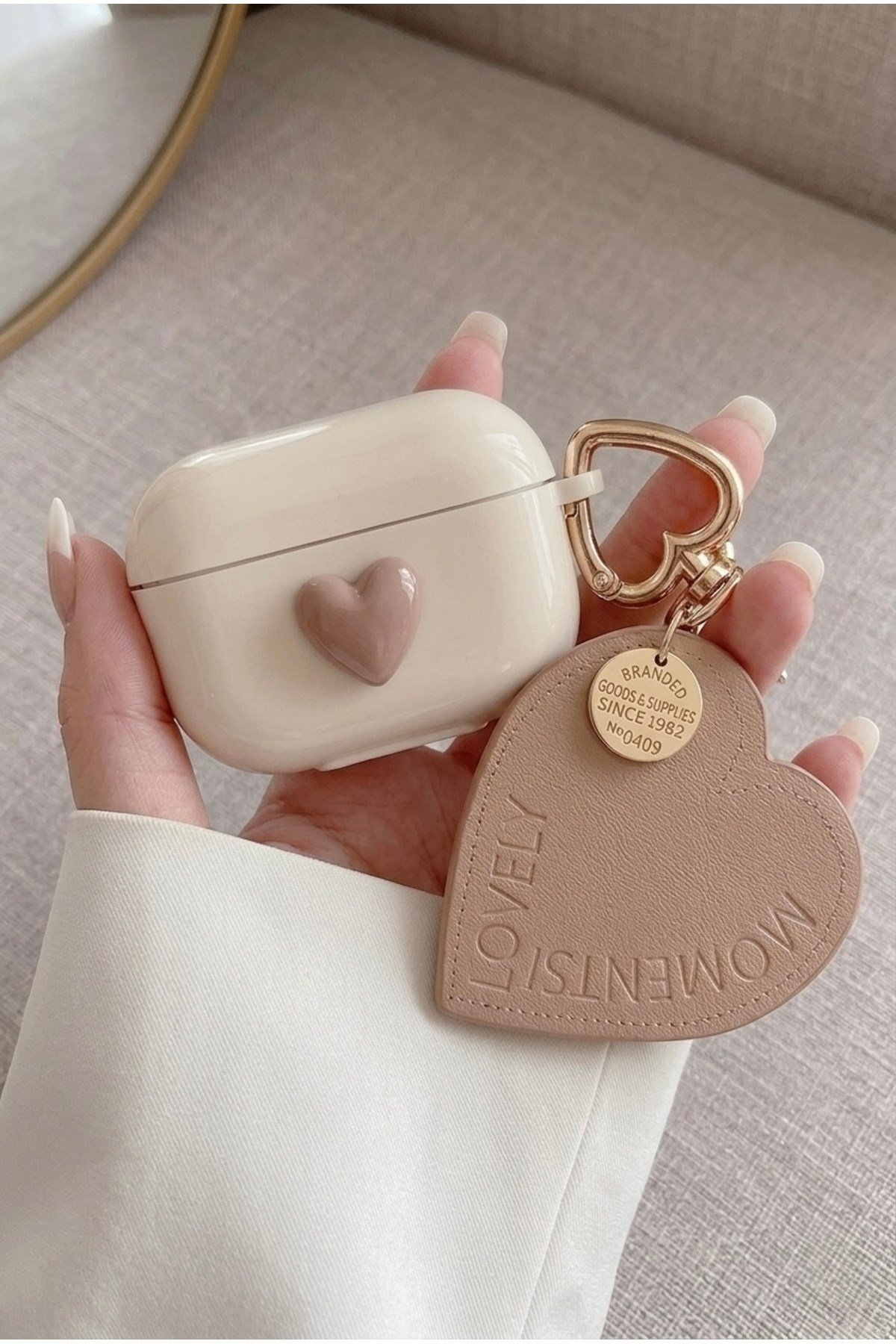 Airpods Pro 1 Pro 2 Uyumlu Kalpli Aksesuarlı Pinterest Estetiği Kore Stil Şık Koruyucu Kılıf