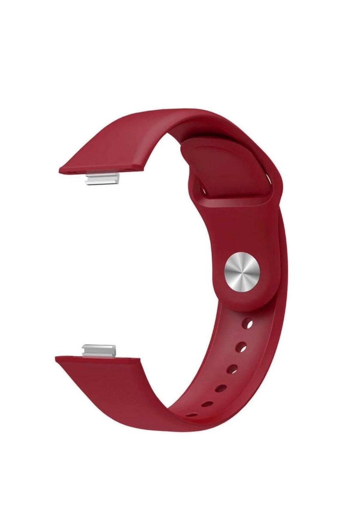 Huawei Watch Fit 3 / Fit 4 / Fit 4 Pro Uyumlu 22mm Silikon Kordon Esnek Yumuşak Ayarlanabilir