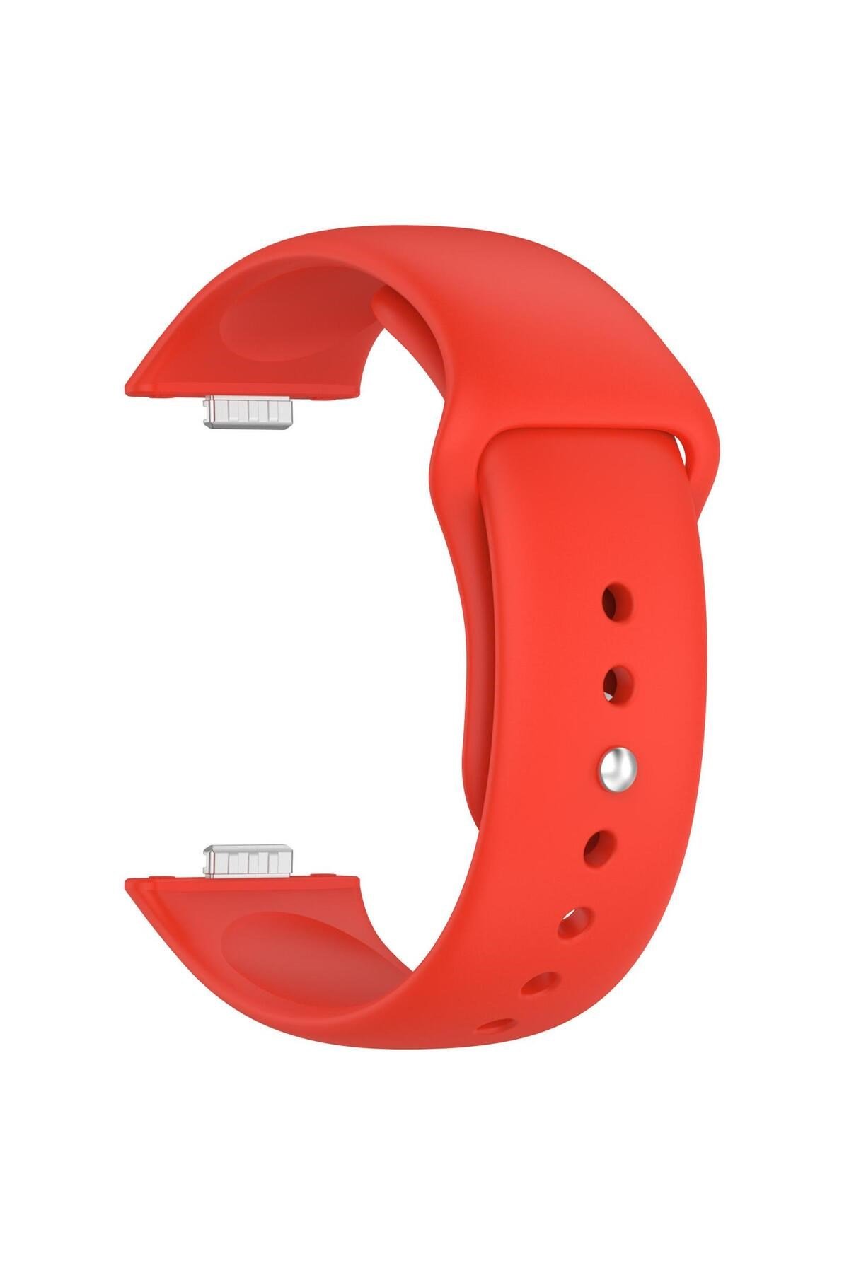 Huawei Watch Fit 3 / Fit 4 / Fit 4 Pro Uyumlu 22mm Silikon Kordon Esnek Yumuşak Ayarlanabilir