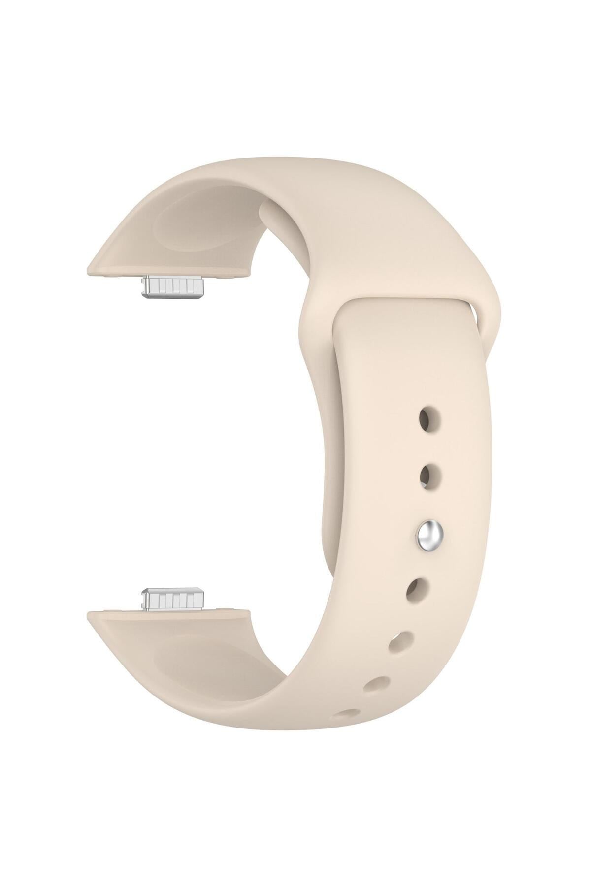 Huawei Watch Fit 3 / Fit 4 / Fit 4 Pro Uyumlu 22mm Silikon Kordon Esnek Yumuşak Ayarlanabilir