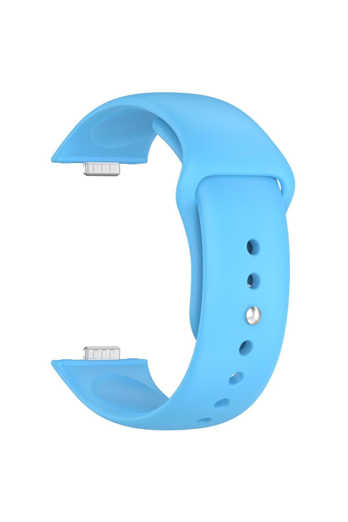 Huawei Watch Fit 3 / Fit 4 / Fit 4 Pro Uyumlu 22mm Silikon Kordon Esnek Yumuşak Ayarlanabilir