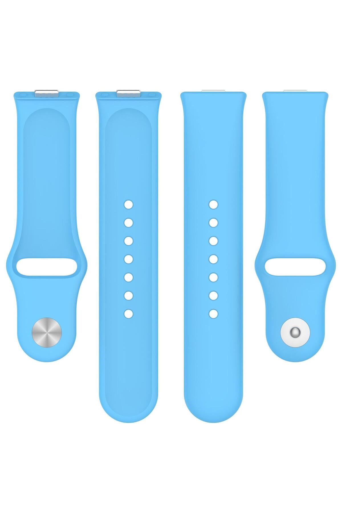 Huawei Watch Fit 3 / Fit 4 / Fit 4 Pro Uyumlu 22mm Silikon Kordon Esnek Yumuşak Ayarlanabilir
