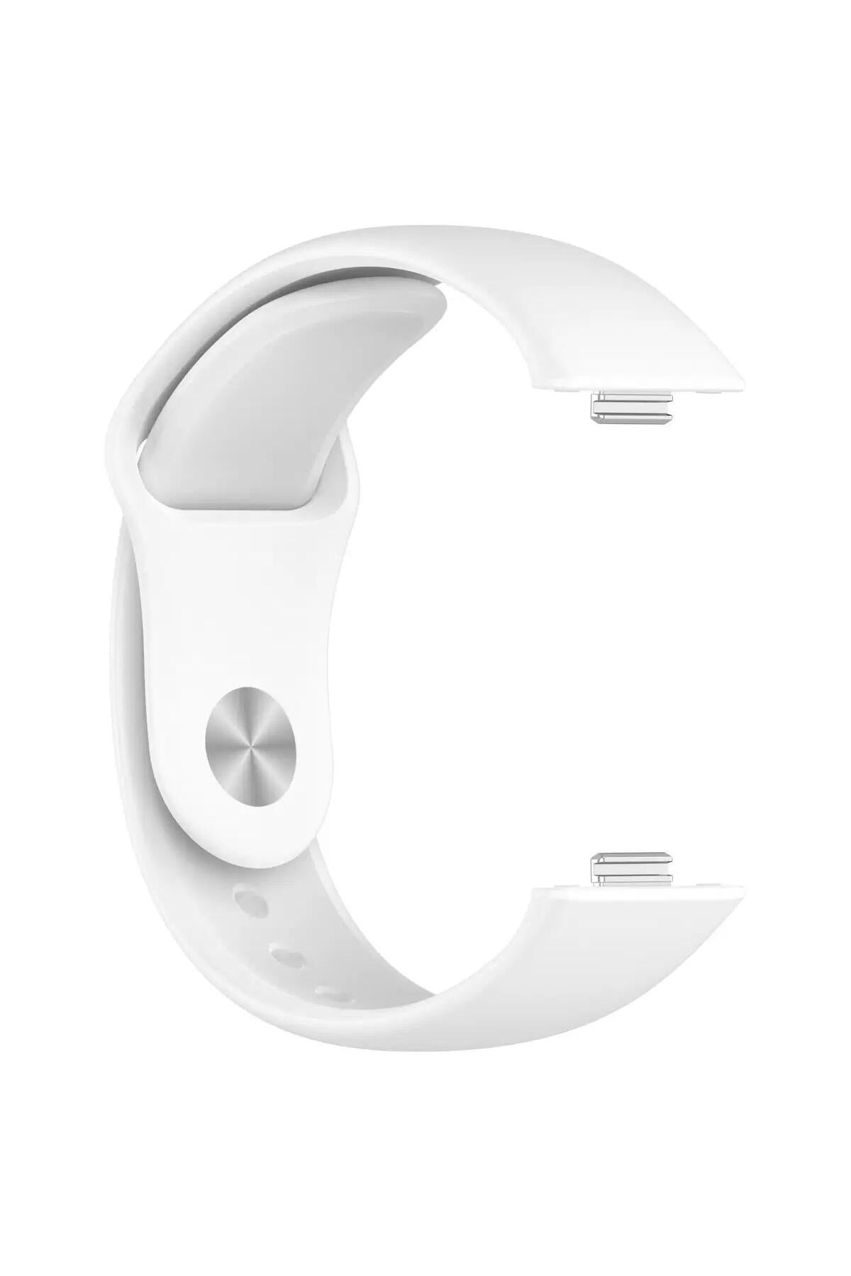 Huawei Watch Fit 3 / Fit 4 / Fit 4 Pro Uyumlu 22mm Silikon Kordon Esnek Yumuşak Ayarlanabilir