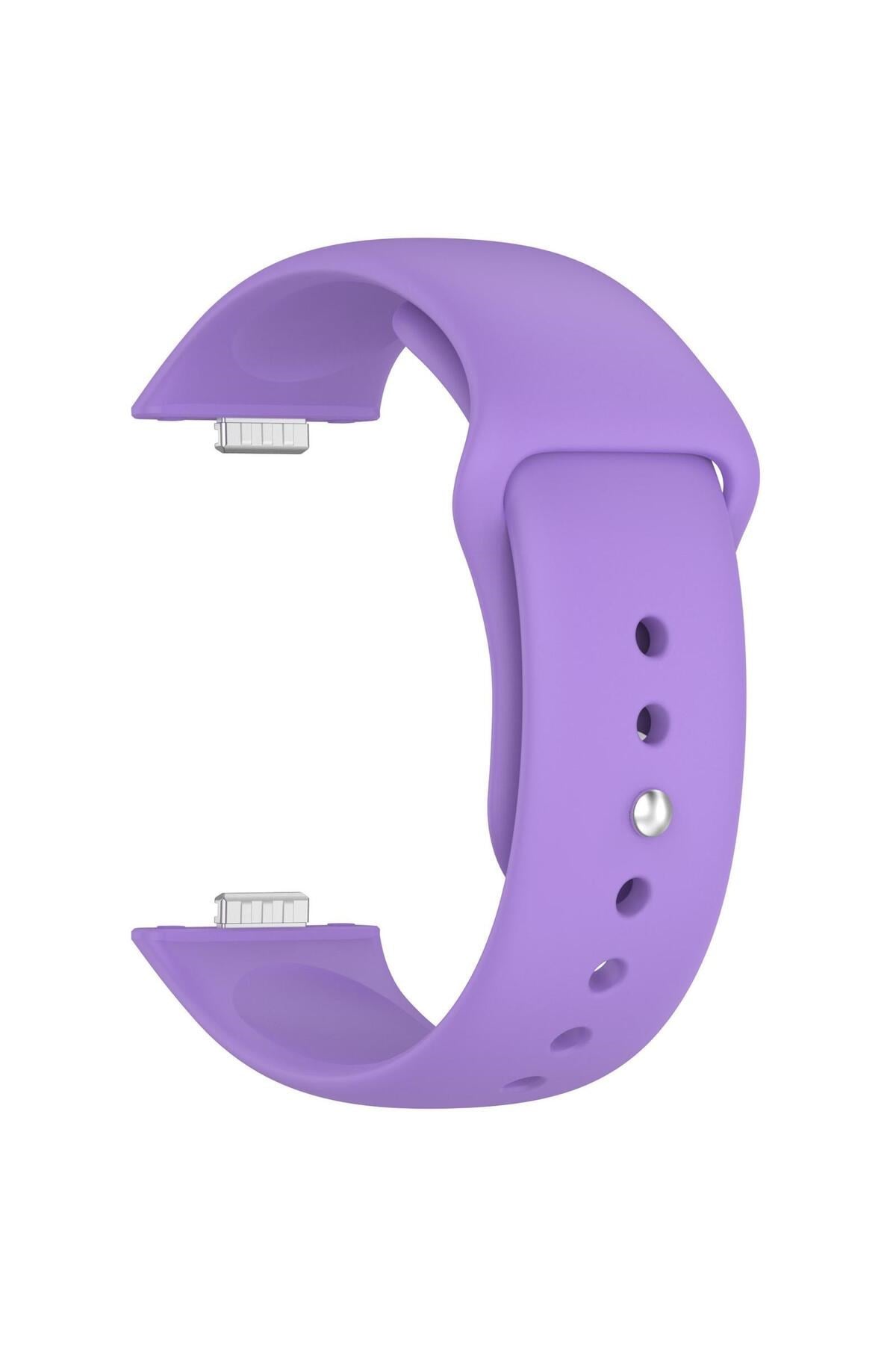 Huawei Watch Fit 3 / Fit 4 / Fit 4 Pro Uyumlu 22mm Silikon Kordon Esnek Yumuşak Ayarlanabilir