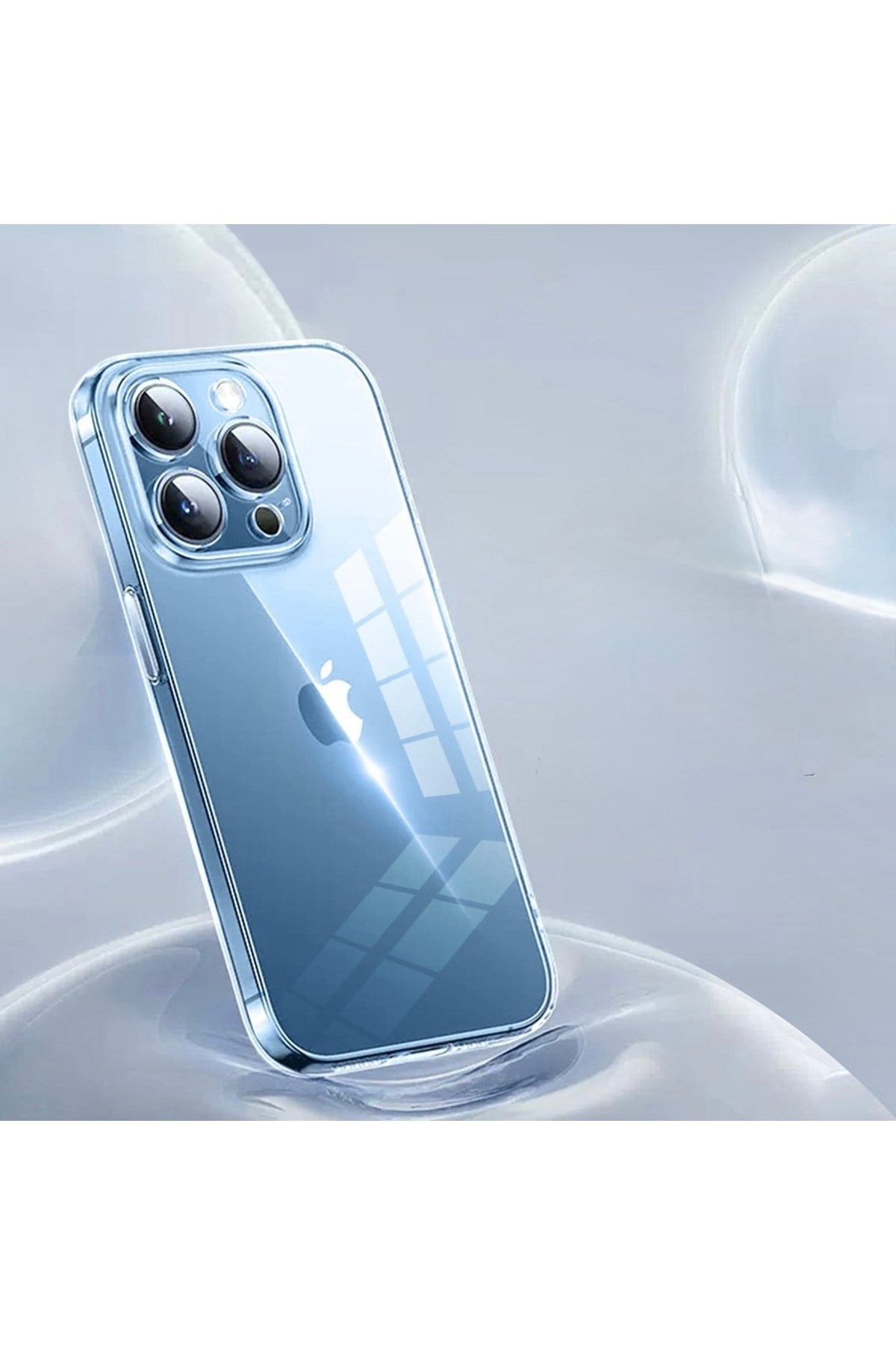 iPhone 13 Şeffaf Kılıf | PC Mika Malzeme | Ultra İnce | Sararmaz Kapak