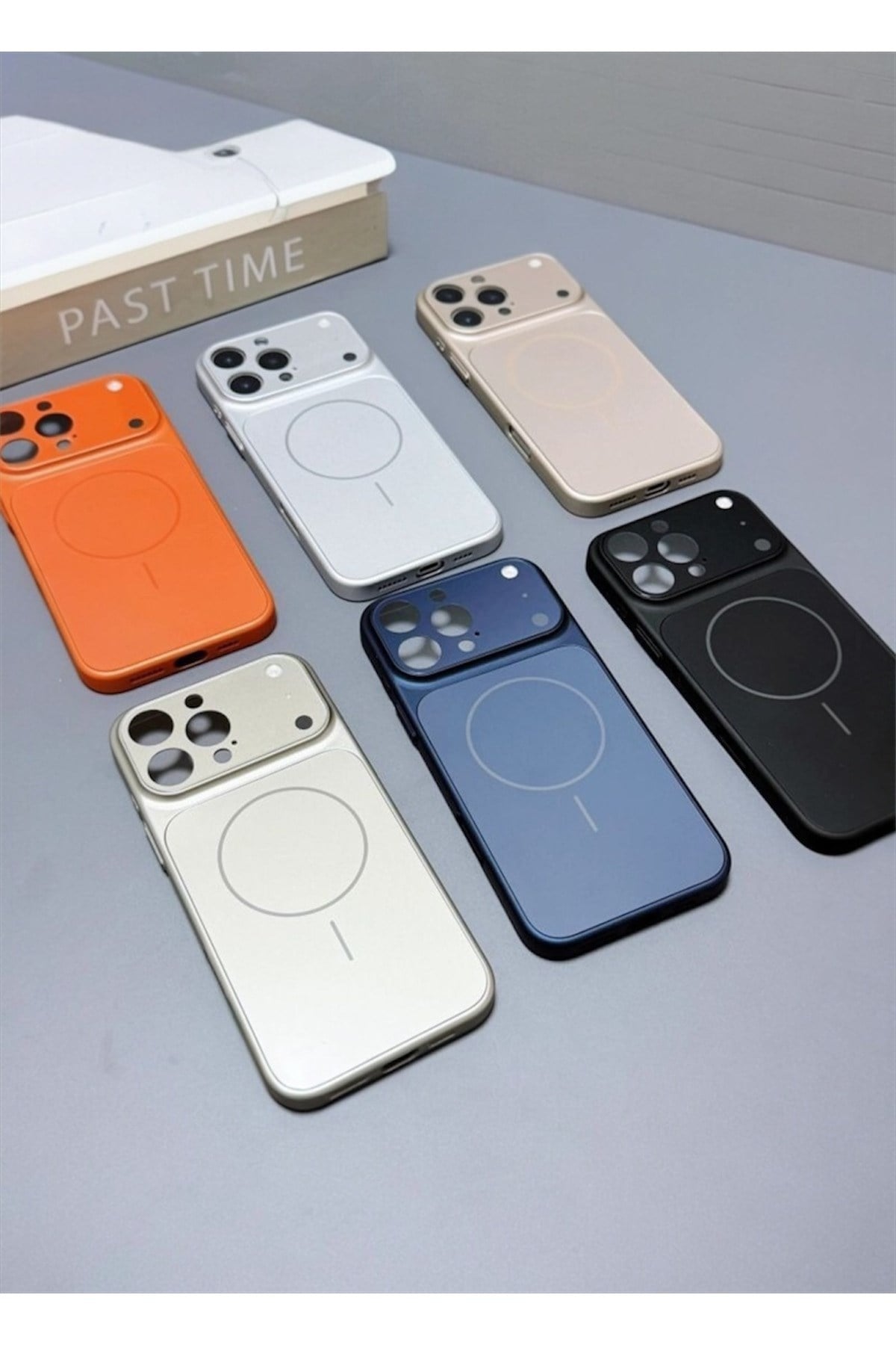 Iphone 16 Pro Uyumlu 17 Promax Görünümlü Siyah Premium Dönüşüm Kılıf MagSafeli