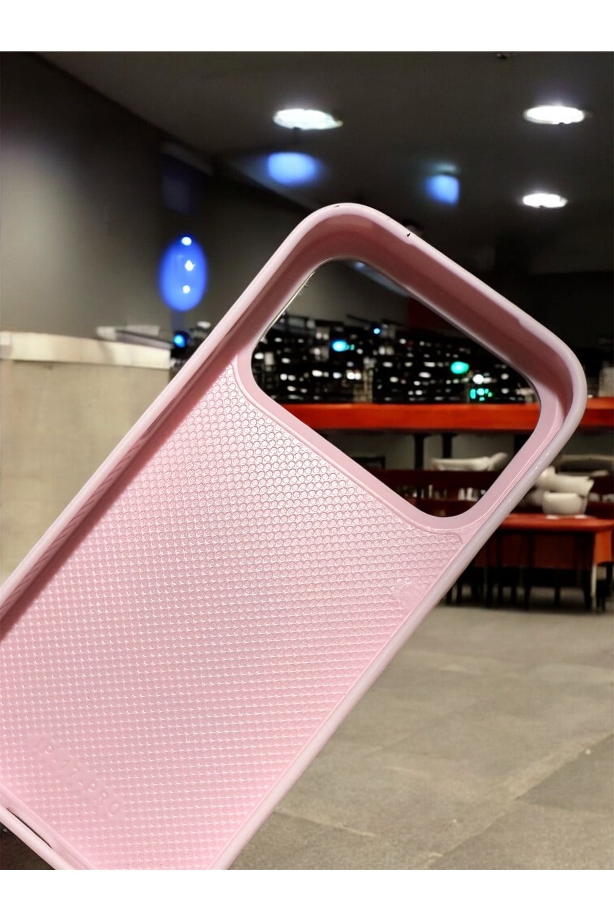 iPhone 17 Pro Uyumlu, Pembe, MagSafe Özellikli Premium Simli Taşlı Parlak Kılıf