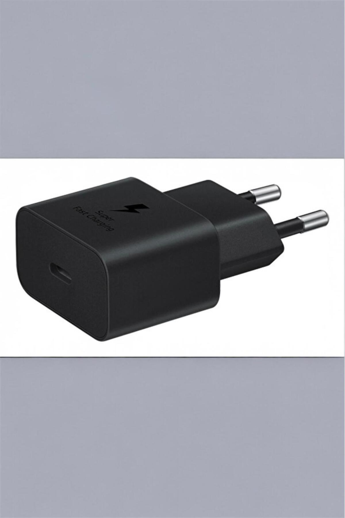 Samsung Galaxy S20/S21/S22/S23 Fe/S24 Plus/S24 Ultra Uyumlu Hızlı Şarj Adaptörü 25W USB-C Type