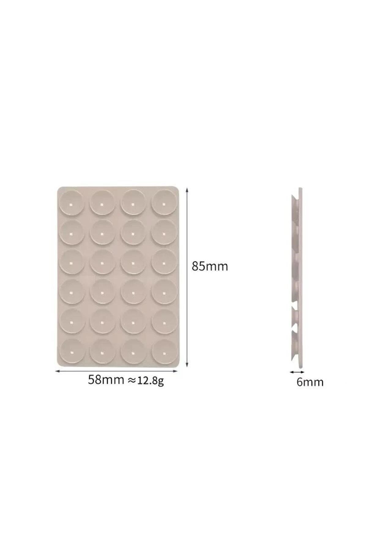Silikon Vantuzlu Telefon Tutacağı 24 Vantuzlu