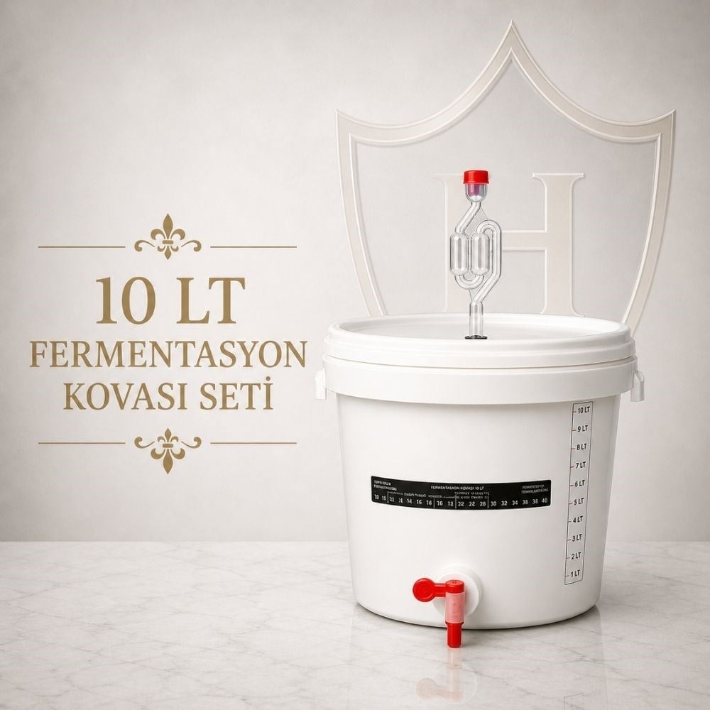 10 Lt Fermenter Kovası Seti