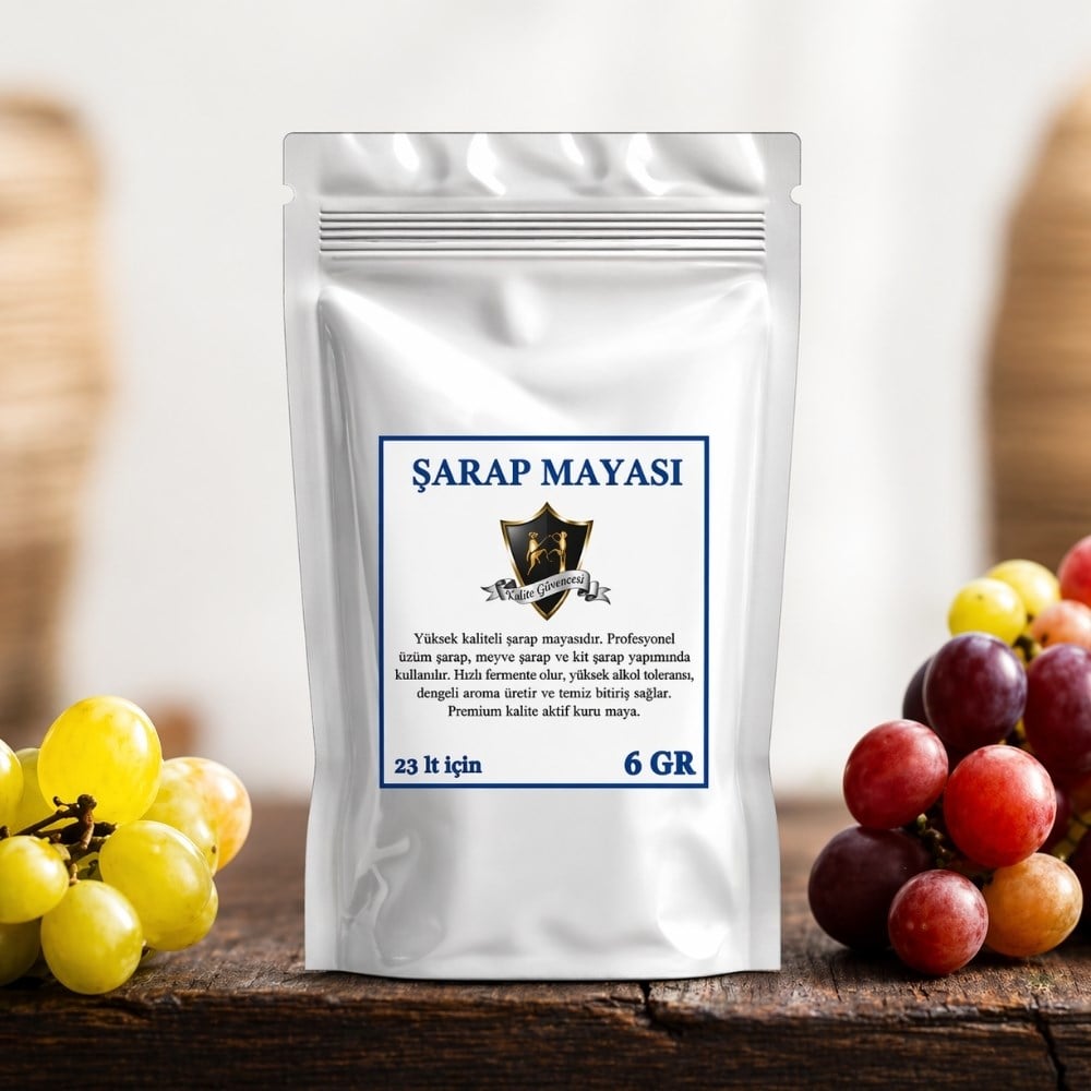Alman şarap mayası 6 gr