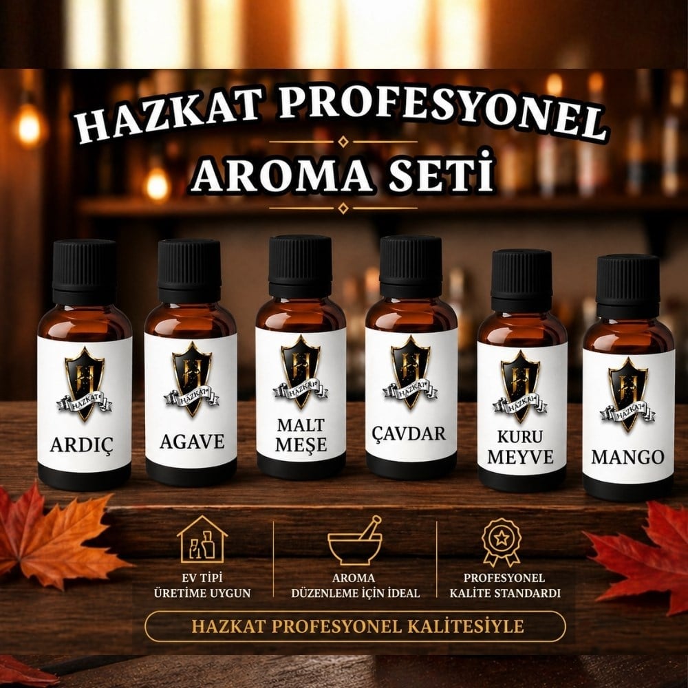 Aroma Başlangıç Seti 6 x 10ml 