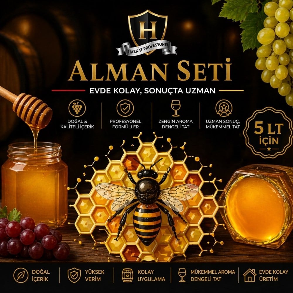 Bal Şarabı Yapım Seti 5lt