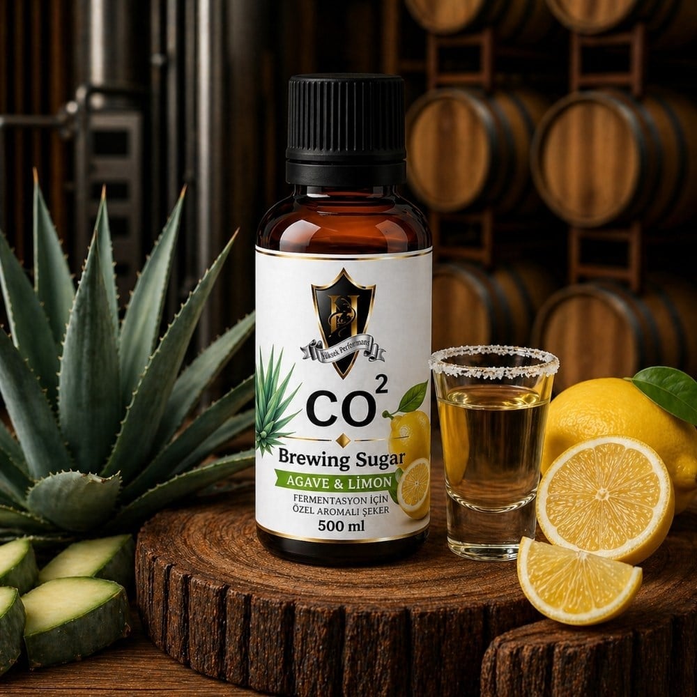 Co2 Brewing Sugar Agave Limon Gazlama Şekeri 500ml