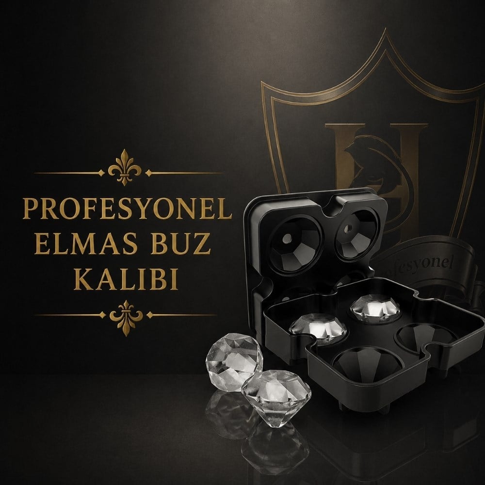 Elmas Silikon Buz Kalıbı 