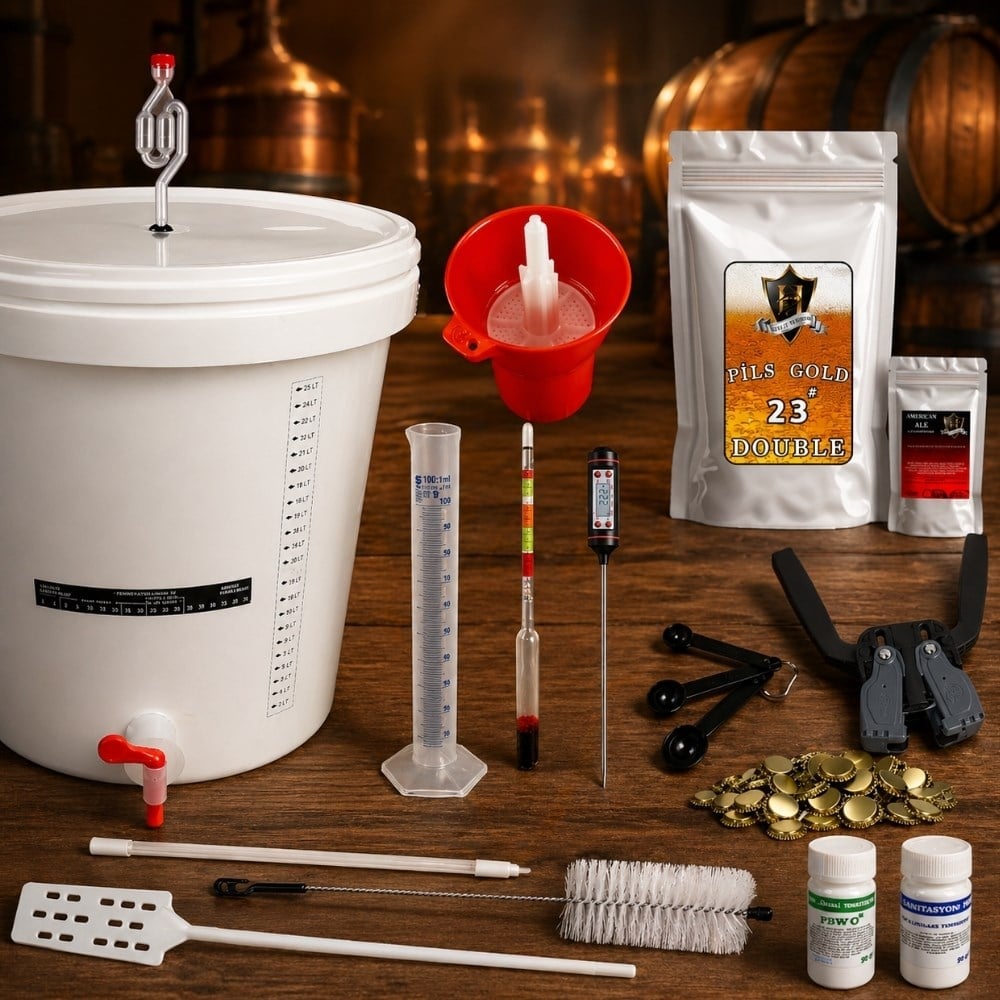 Fermentasyon Başlangıç Seti Double Brew
