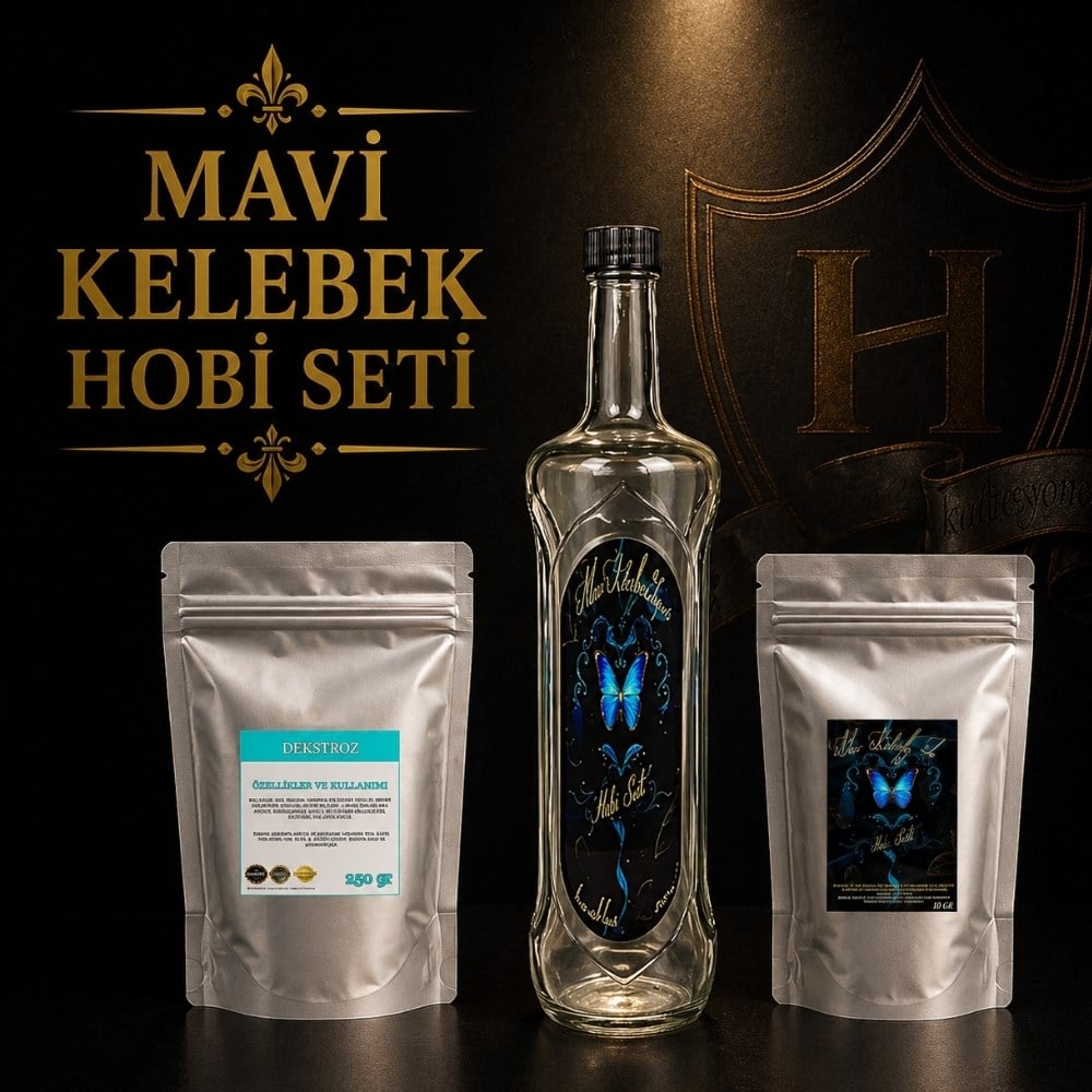 Mavi Kelebek Hobi Seti
