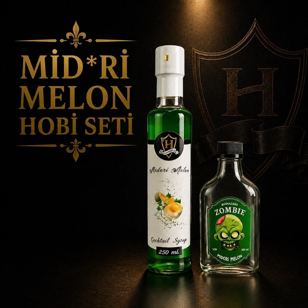 Midori Kavun Likörü Hobi Seti