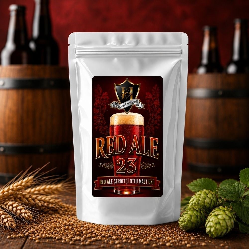 Red Ale Şerbetçi Otlu Malt Özü 23 lt