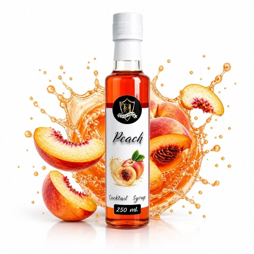 Şeftali Kokteyl Şurubu 250ml
