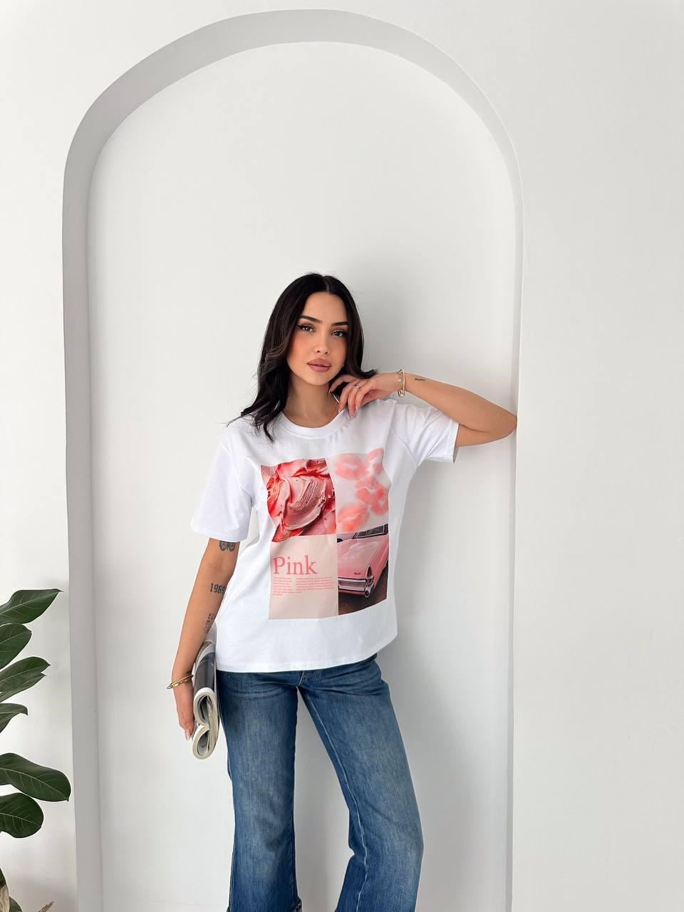 Araba Baskı Tshırts