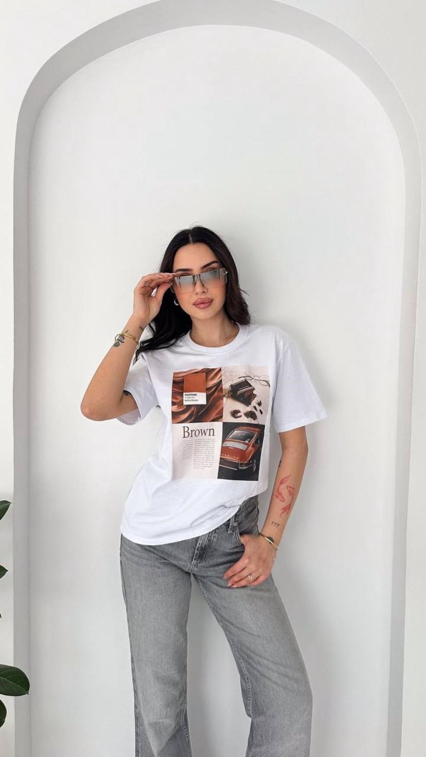 Araba Baskı Tshırts