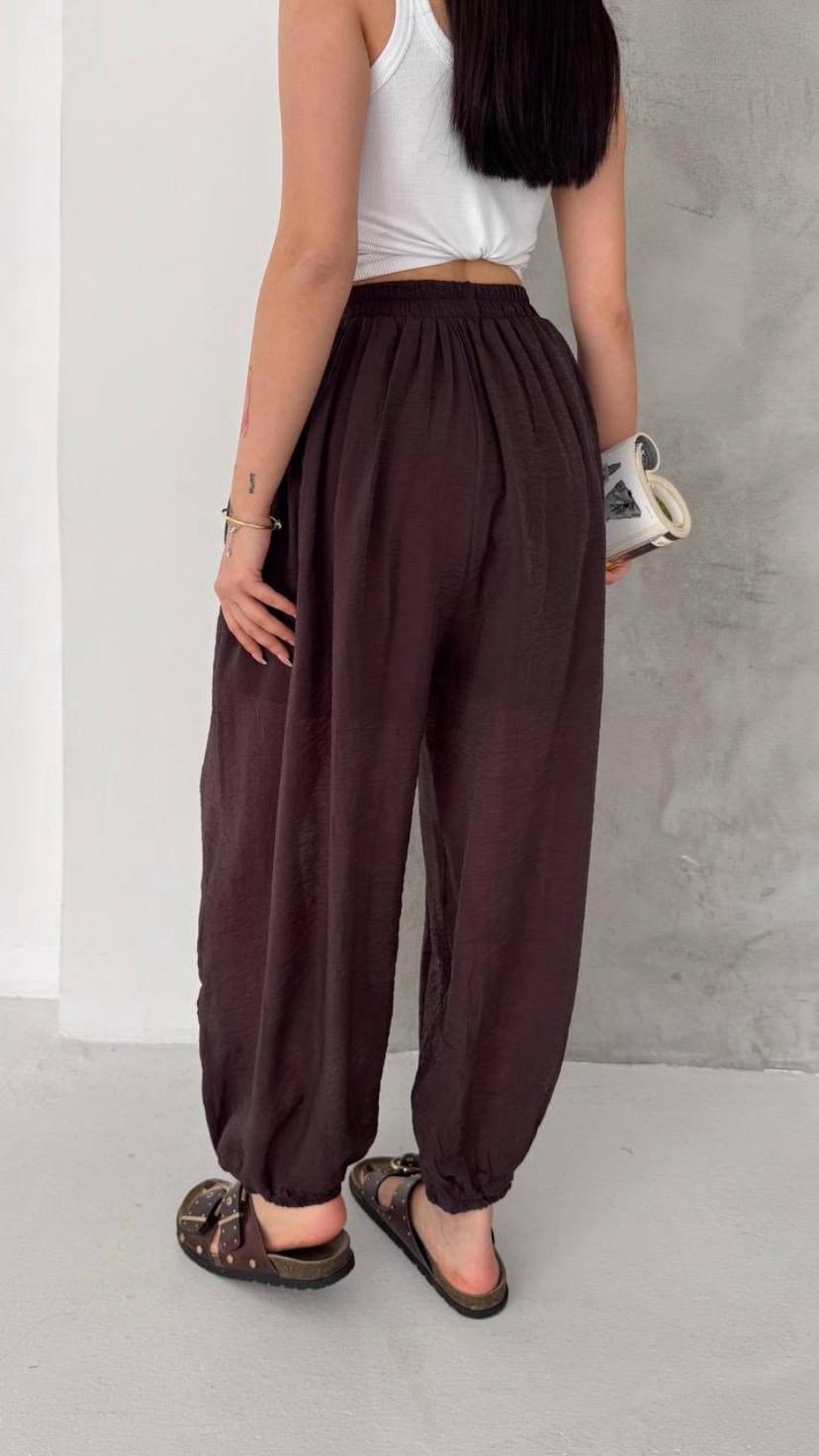 büzgülü şalvarr pantalon 