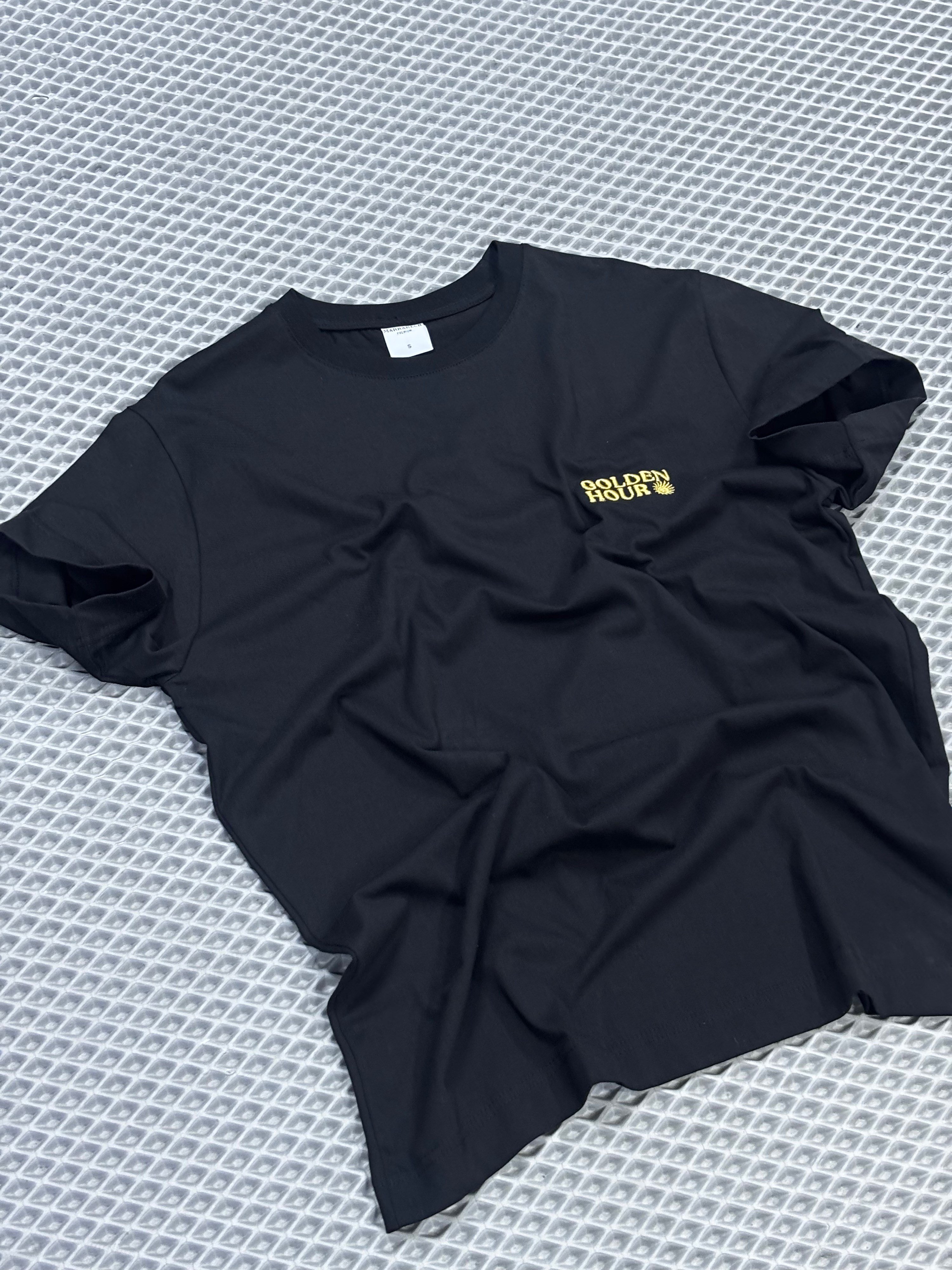   Golden Hour Siyah T-shirt