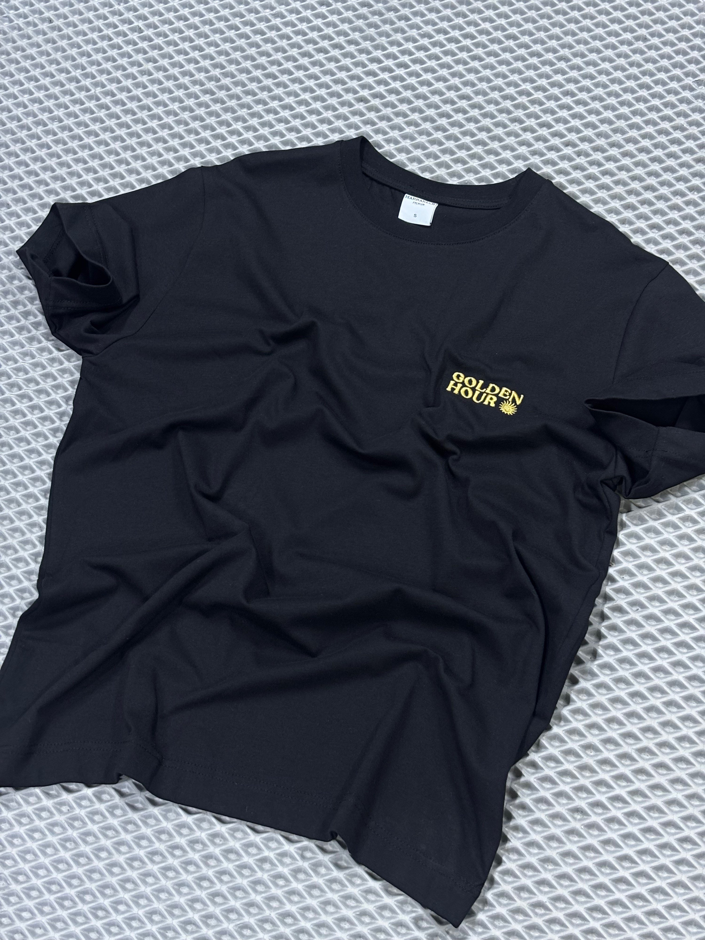   Golden Hour Siyah T-shirt