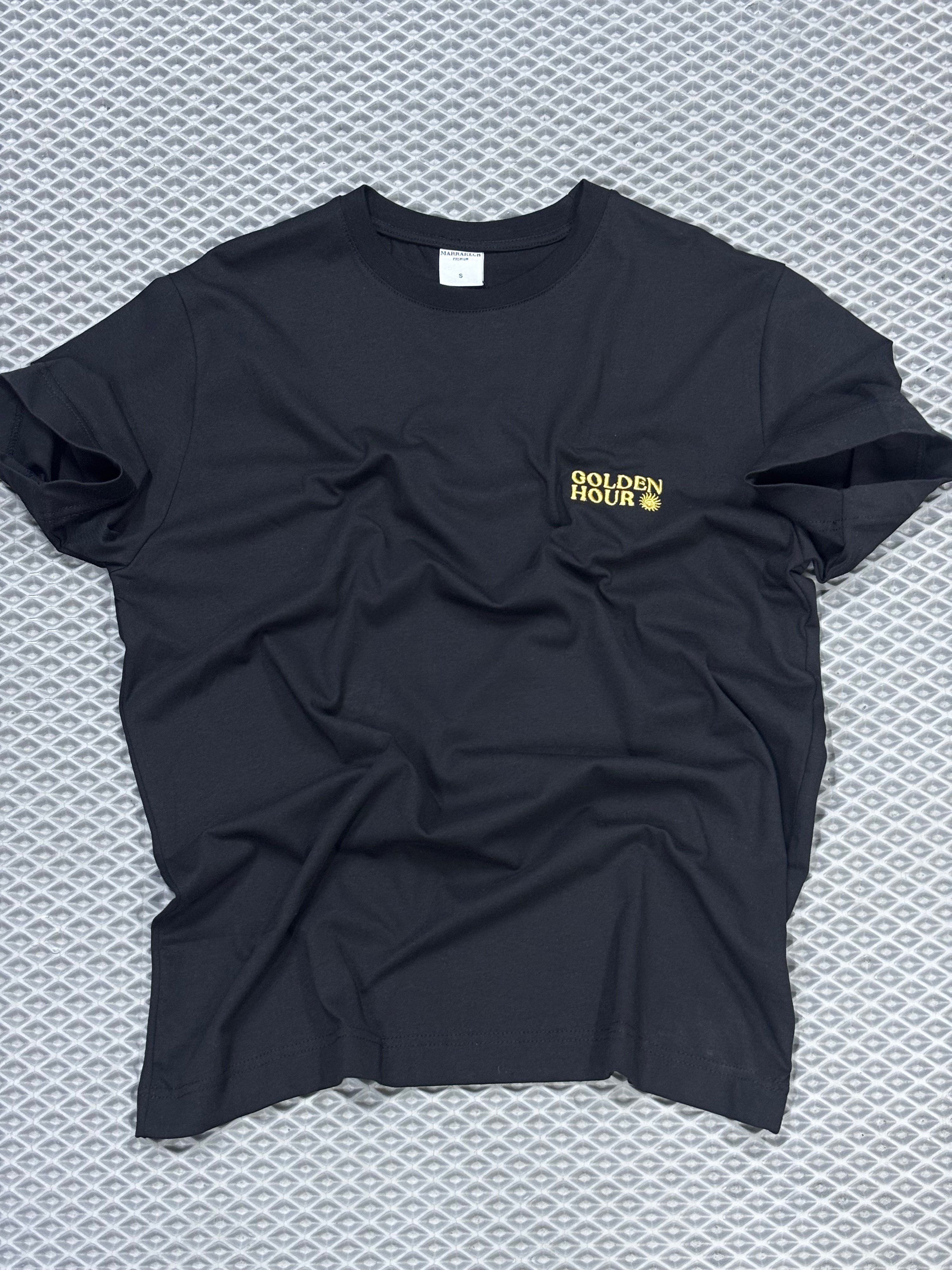   Golden Hour Siyah T-shirt