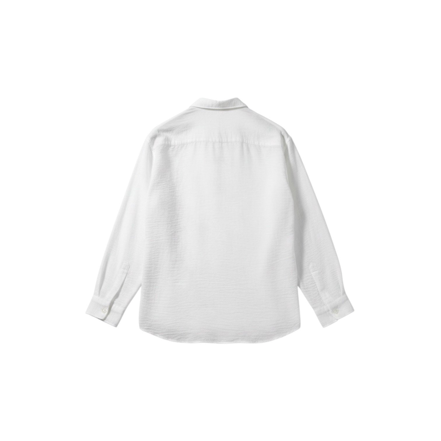 Beyaz Oversize Fresh Keten Gömlek