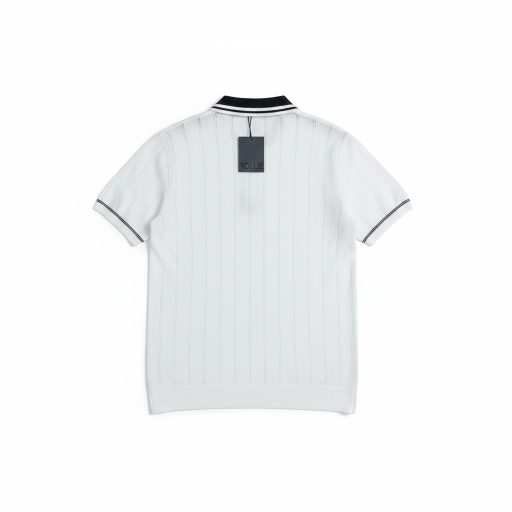 Beyaz RL Old Money Polo Yaka Tshirt