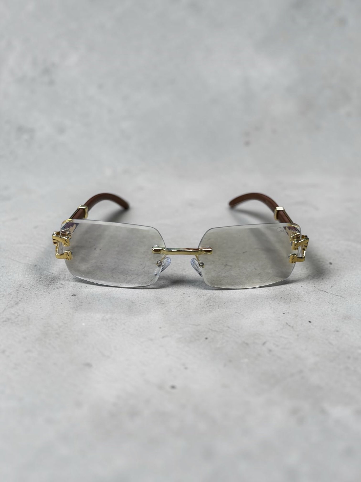 Cartier Premium Şefaf Çerçeveli Gözlük