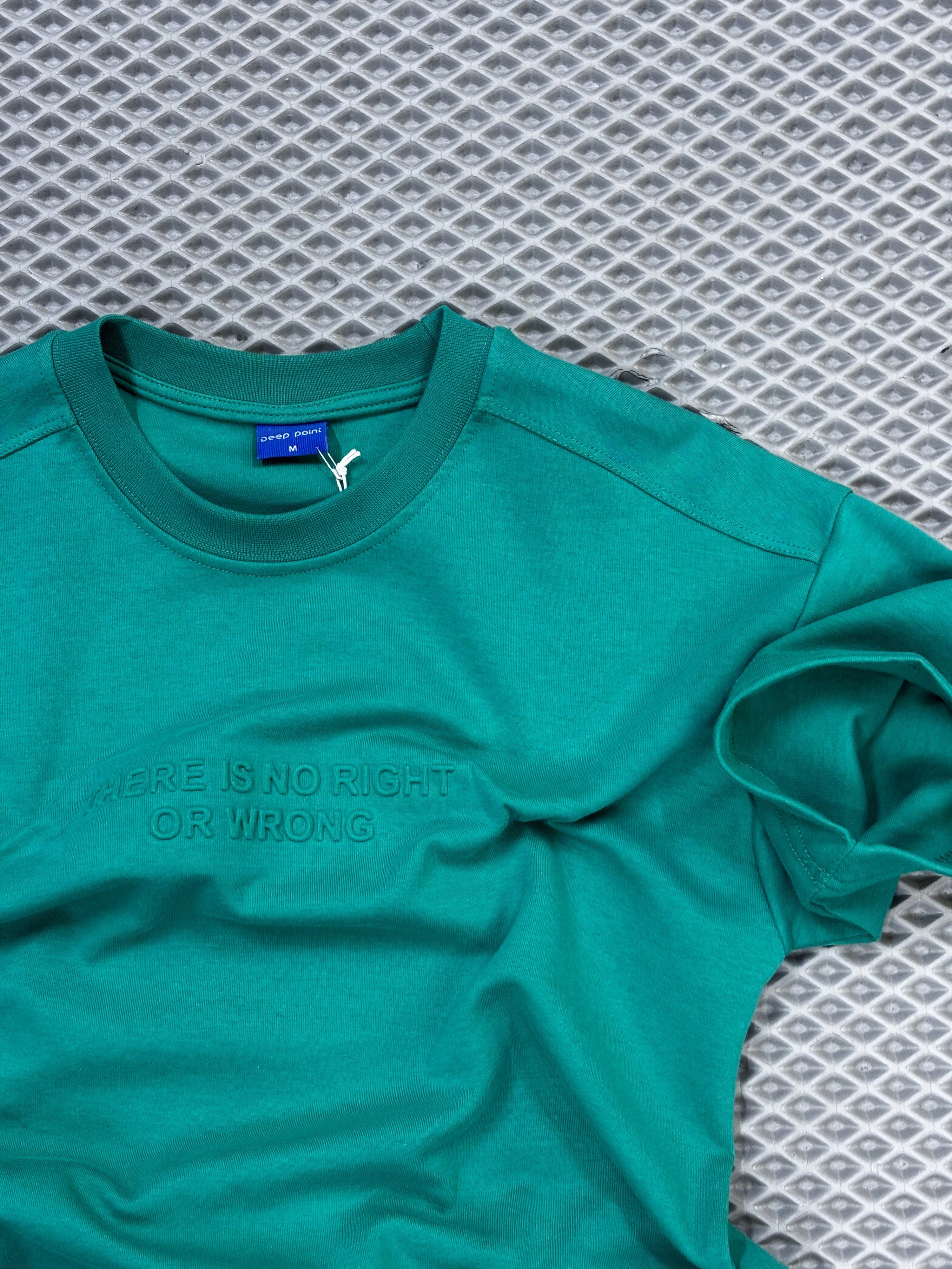 Oversize Yeşil Tshirt