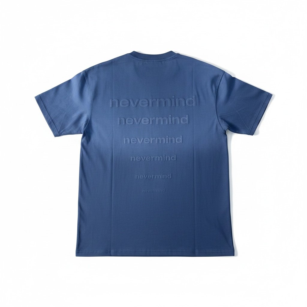 Premium Baskılı Tshirt Lacivert