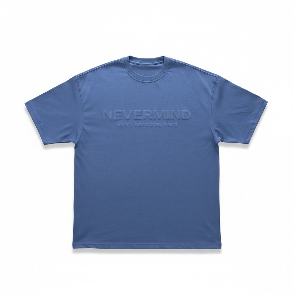 Premium Baskılı Tshirt Lacivert