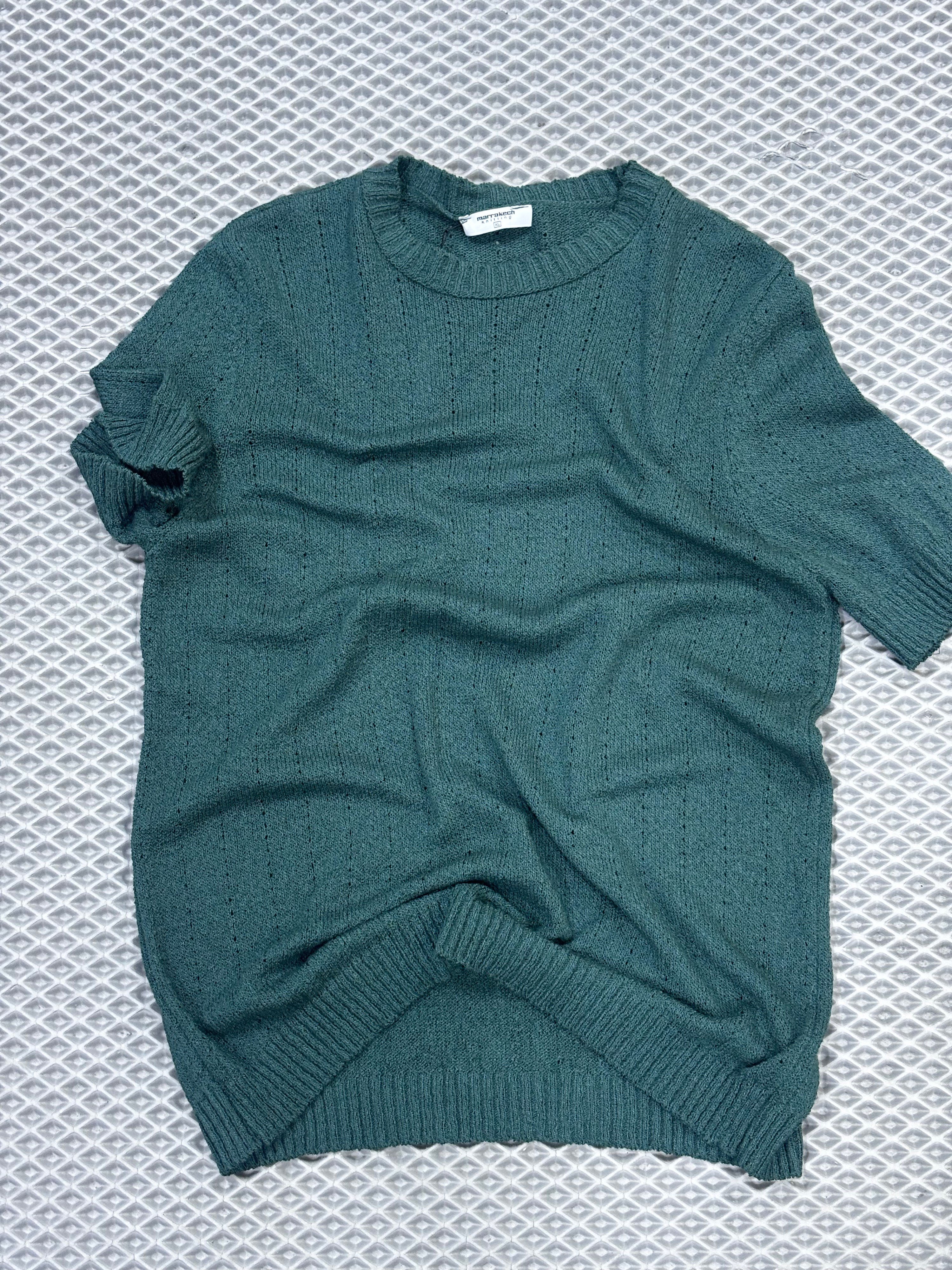 Slim Fit Ekru Triko Tshir