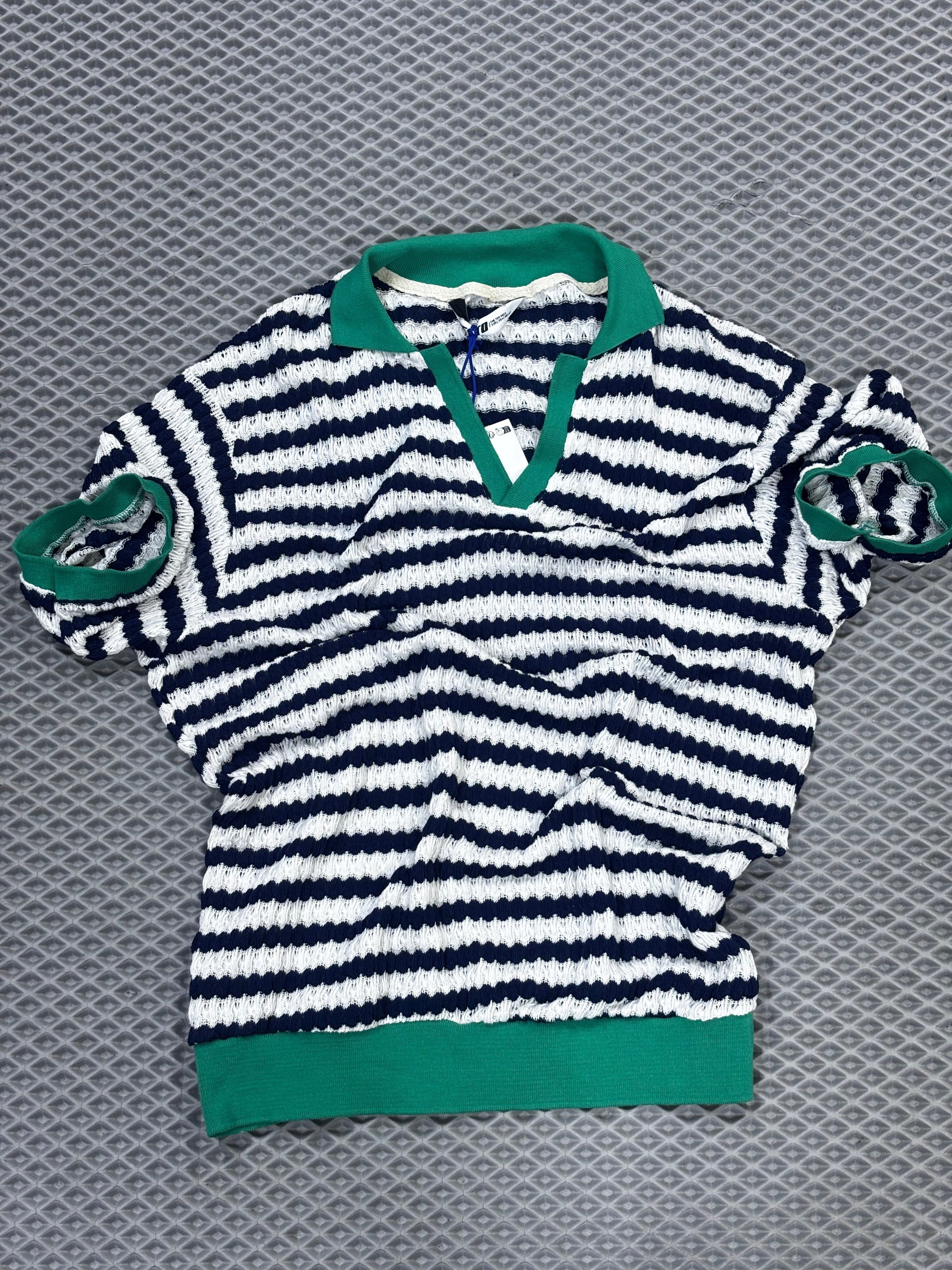 Yakalı Örme Polo Yaka Tshirt